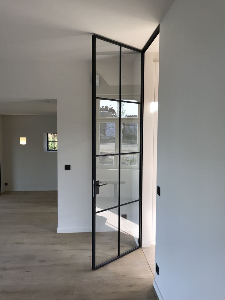 Dvokrilna metal loft vrata